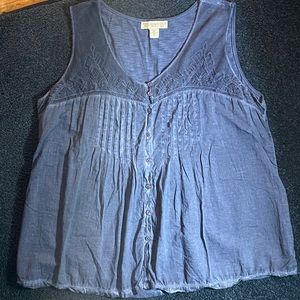 Vintage America Sleeveless Top XL